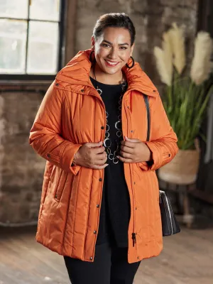 Pumpkin Puffer Jacket