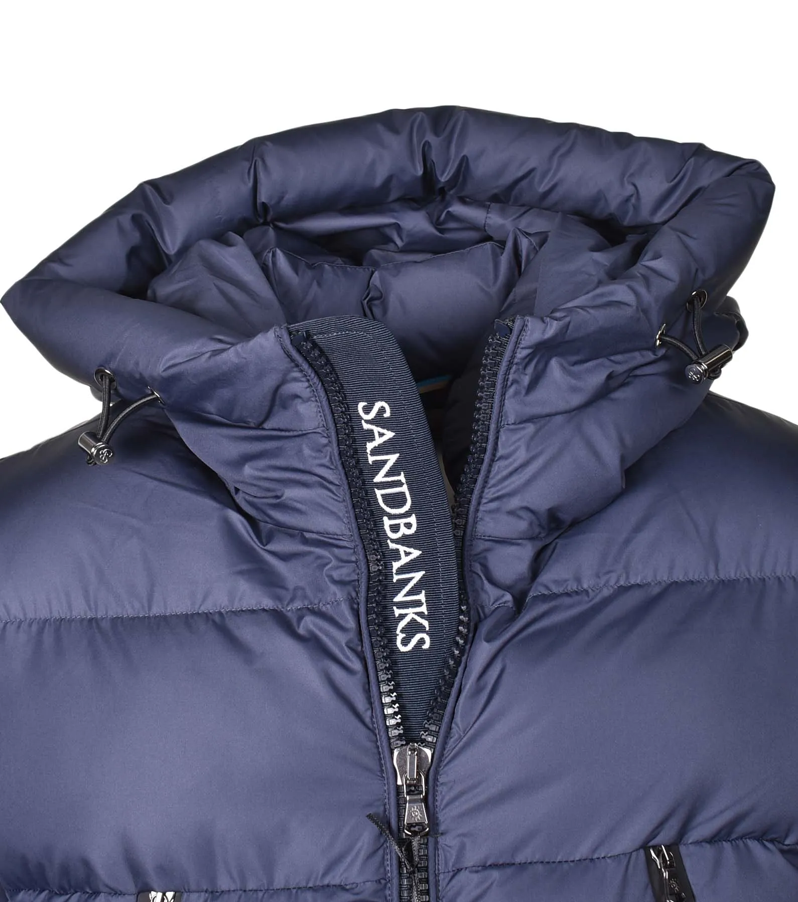 Ravine Mid Length Puffer Jacket Navy