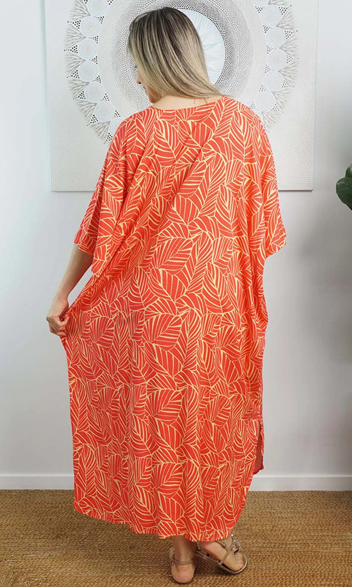 Rayon Premium Kaftan Long Jungle, More Colours