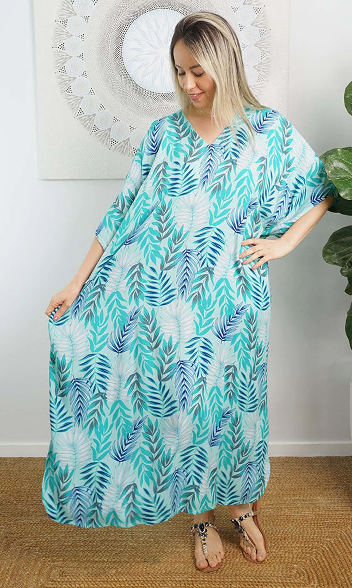 Rayon Premium Kaftan Long Kavieng, More Colours