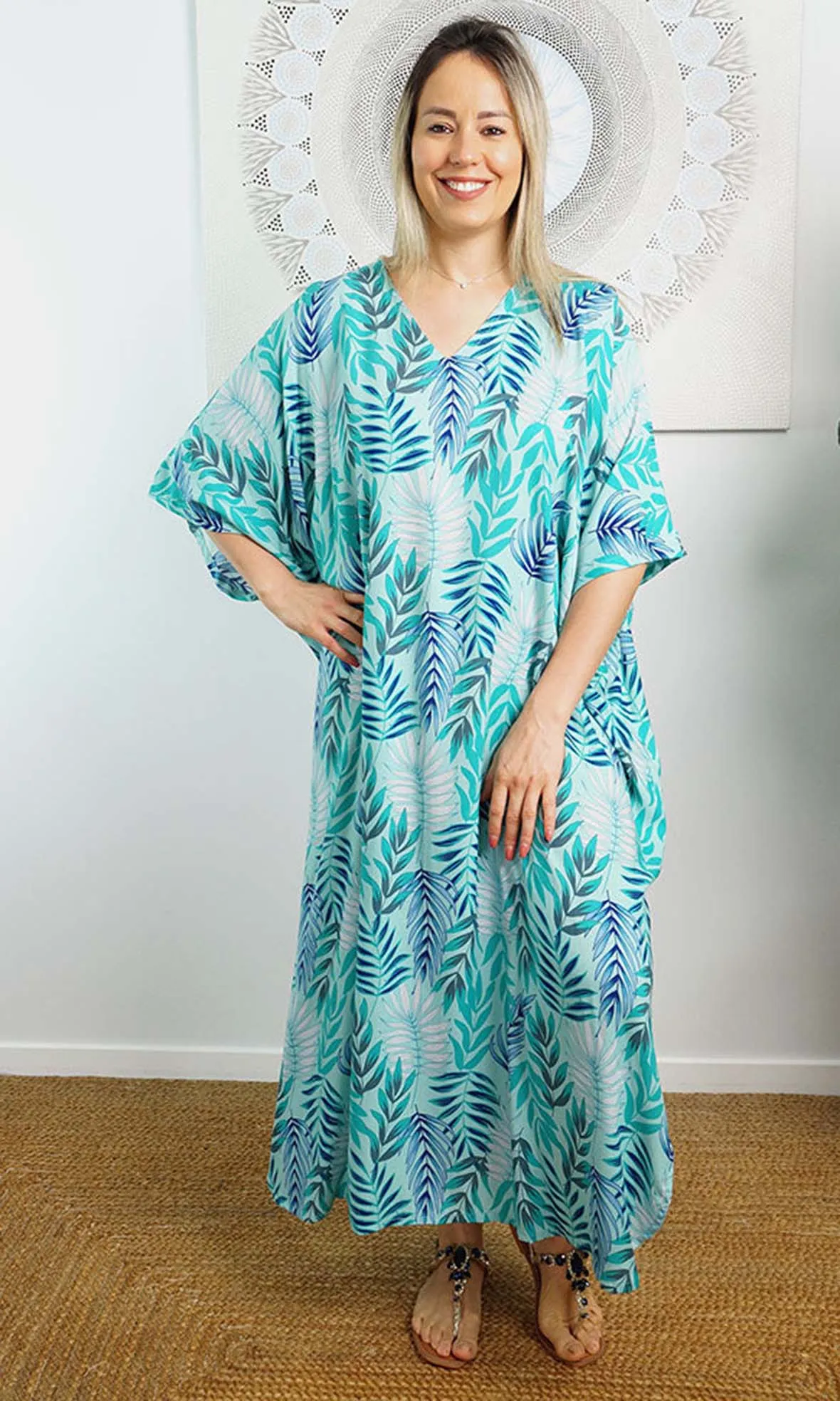 Rayon Premium Kaftan Long Kavieng, More Colours