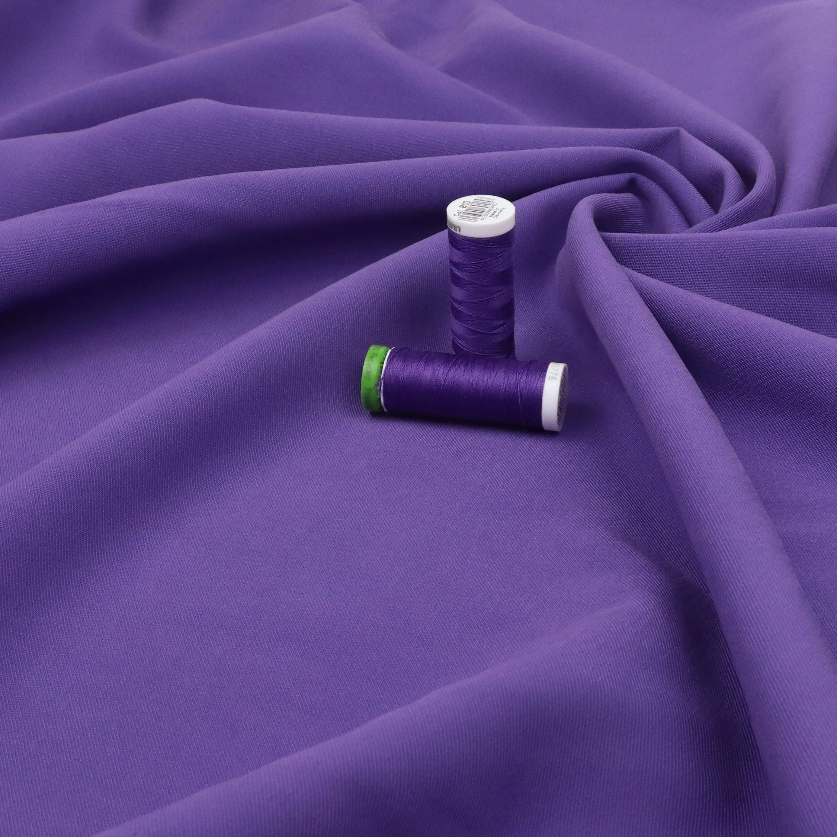 Sandwashed Viscose Twill - Lavender - END OF BOLT 50cm