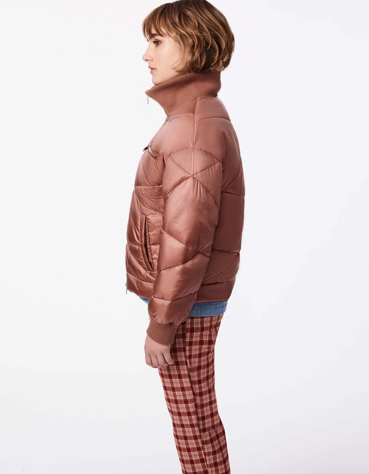 Sleeve Surprise Puffer Jacket