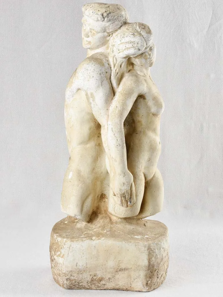 Statue representing Adam and Eve 23¾"