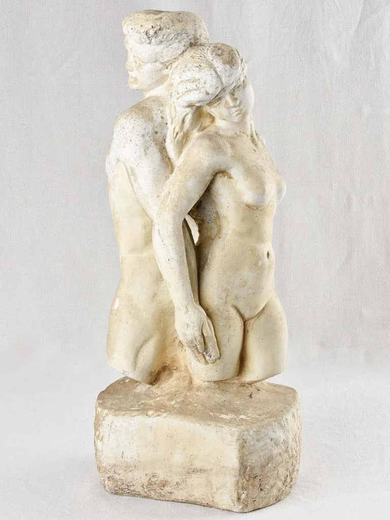 Statue representing Adam and Eve 23¾"