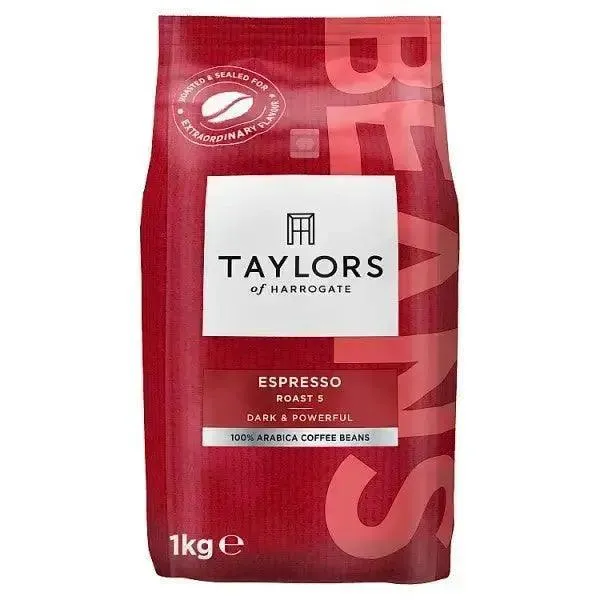 Taylors of Harrogate Espresso Beans Roast Coffee 1kg