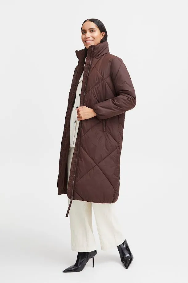 The Bomina Puffer Long Jacket 2.0 - Chicory - PLUS