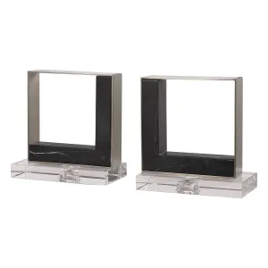 Uttermost Tilman Modern Marble Bookends, S/2