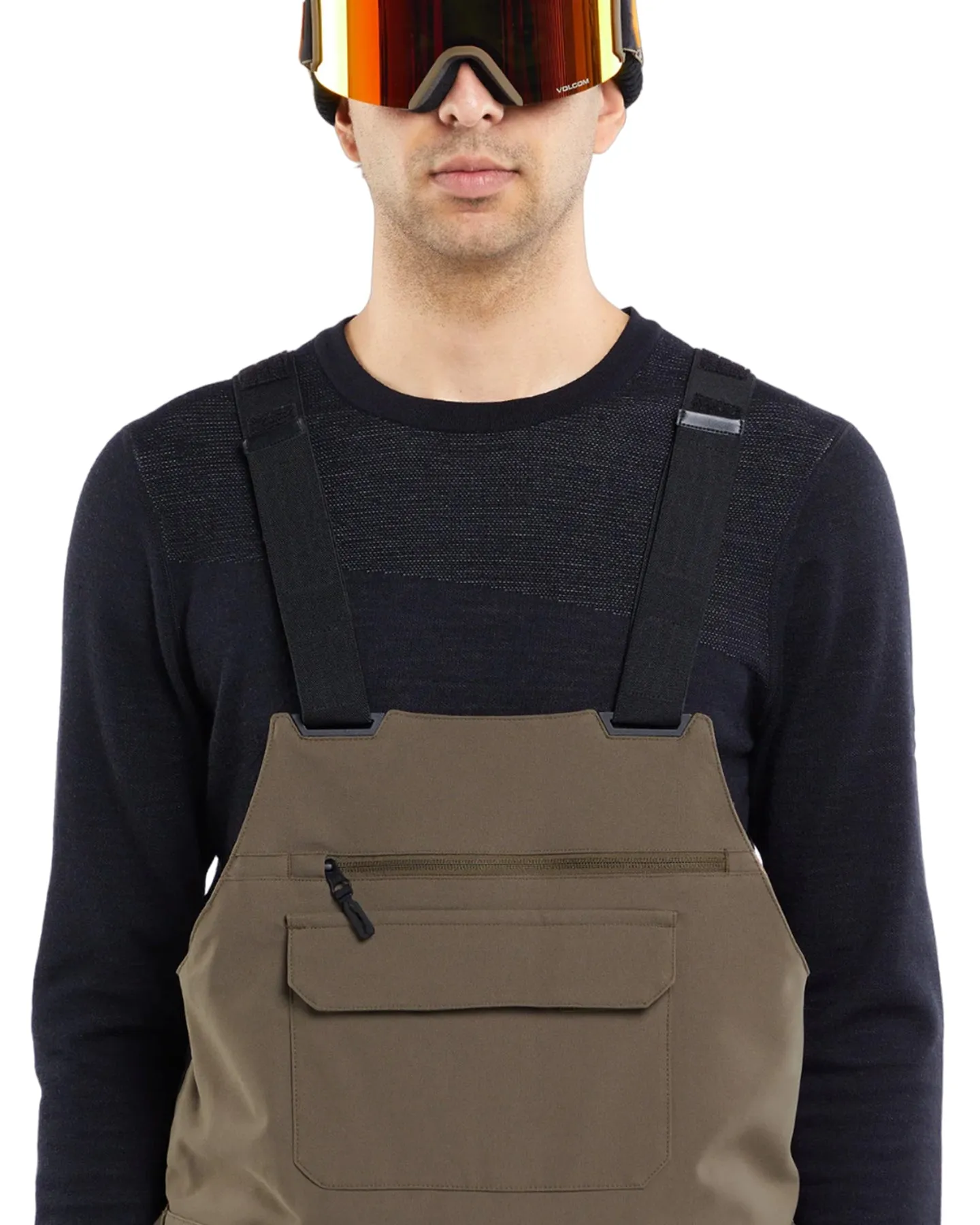 Volcom Roan Bib Overall - Teak