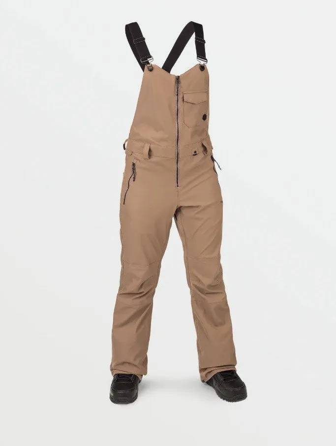 Volcom Swift Bib Overall Coffee