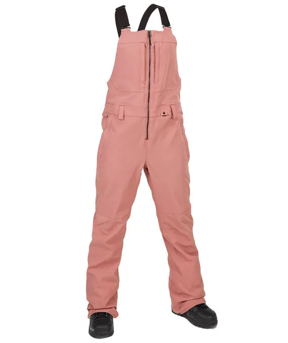 Volcom Women's Swift Bib Overall Earth Pink 2024