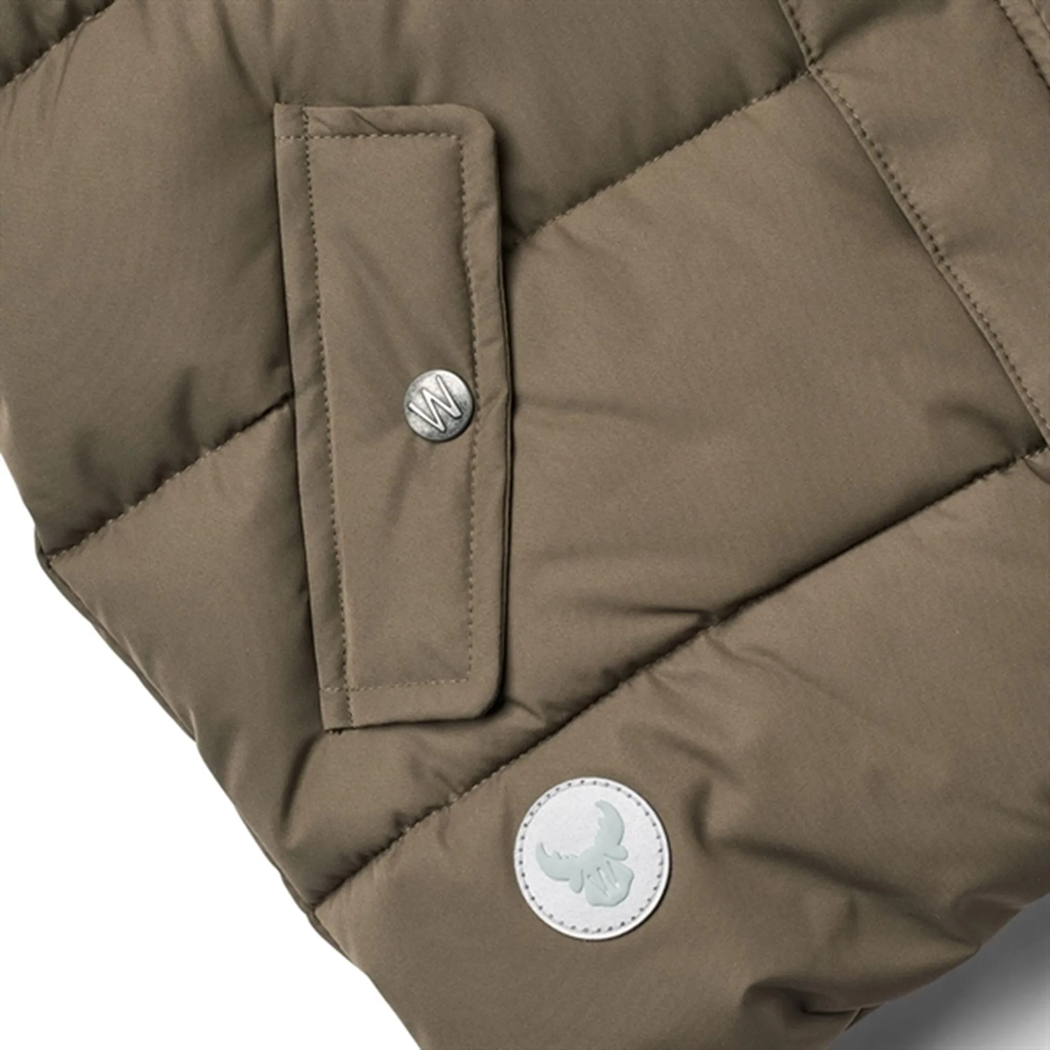 Wheat Puffer Jacket Gael Autumn Soil