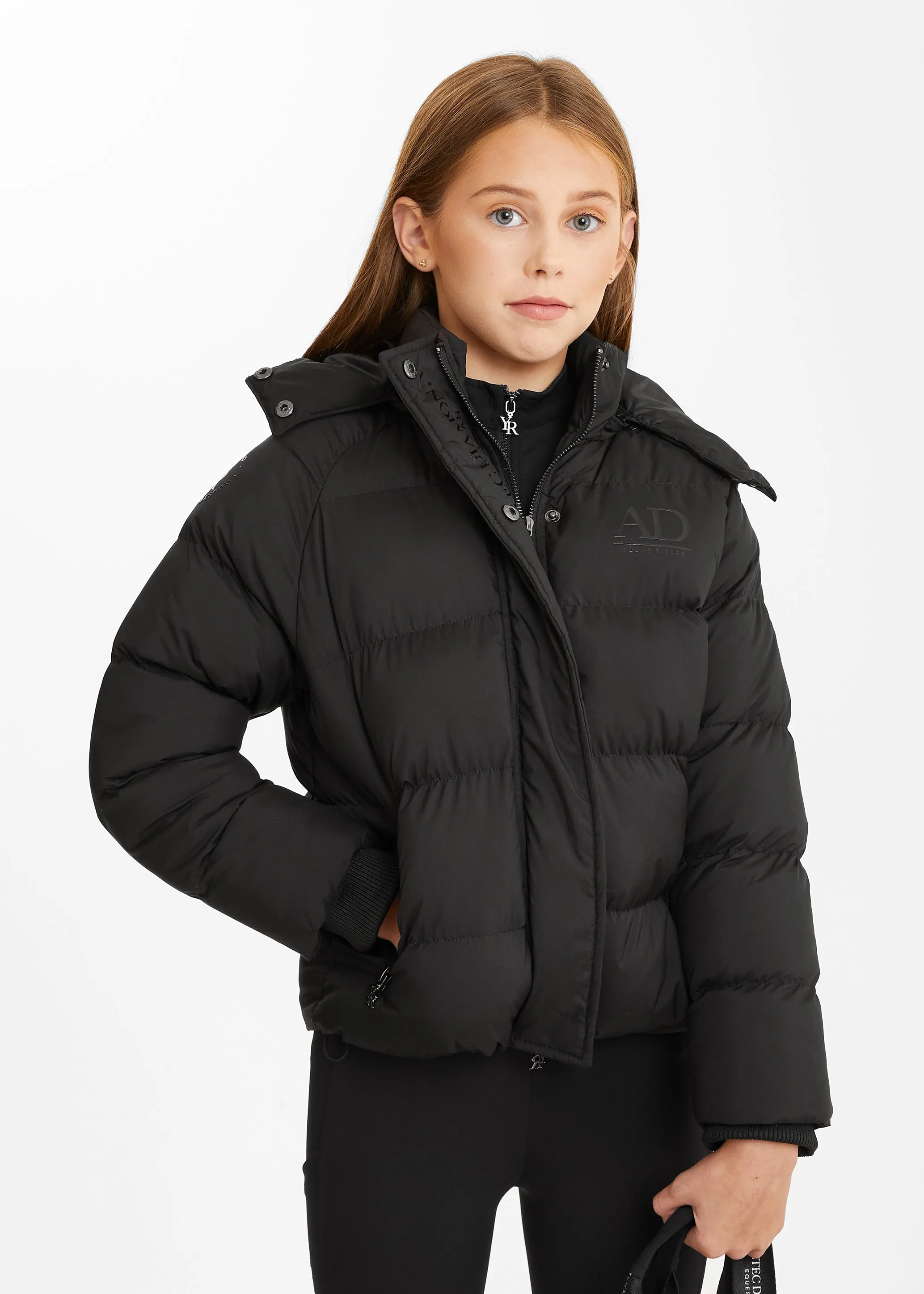 YR Black Puffer Jacket